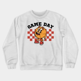 Game Day Basketball Crewneck Sweatshirt